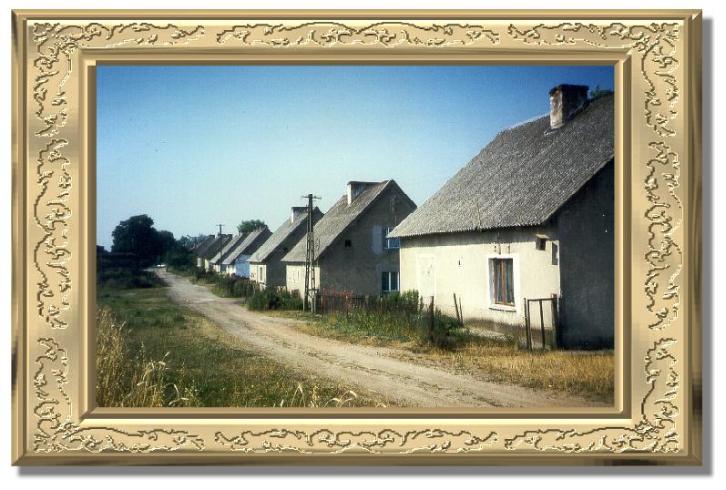 Schwessin - Ortsteil Kornburg - Tagelhnerhuser des Gutes